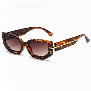 2024 trendy rectangular sunglasses for women/men, Sunglasses, Eyewear for women